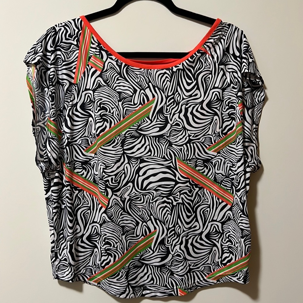 Reebok open back dry fit light weight cover up top